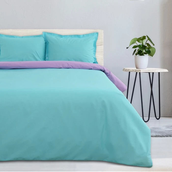 Постельное бельё &quotЭтель&quot евро Морской бриз размер 200х217 см 220х240 наволочка