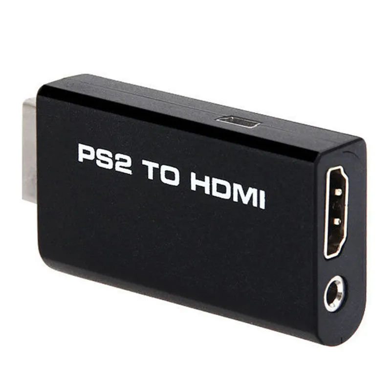 Для PS2 к HDMI совместимый 480i/480p/576i аудио видео конвертер адаптер с 3 5 мм выход