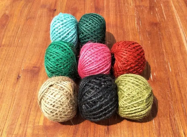 DIY фото стены Украшенные веревки оптом тканые пеньковые 30 метров | Дом и сад