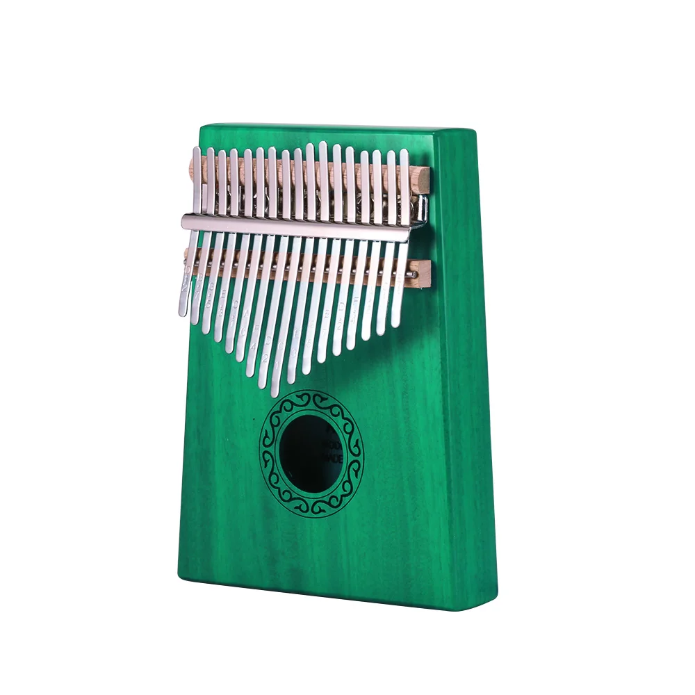 

Краска краски красного дерева Kalimba из красного дерева 17 дюймов, пианино, портативный инструмент, пианино для большого пальца, точная интонац...