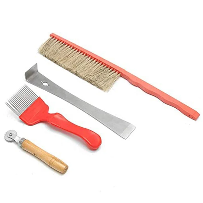 7 шт. Пчеловодство пчелиный улей лангстрот комплект скребок Оборудование Набор