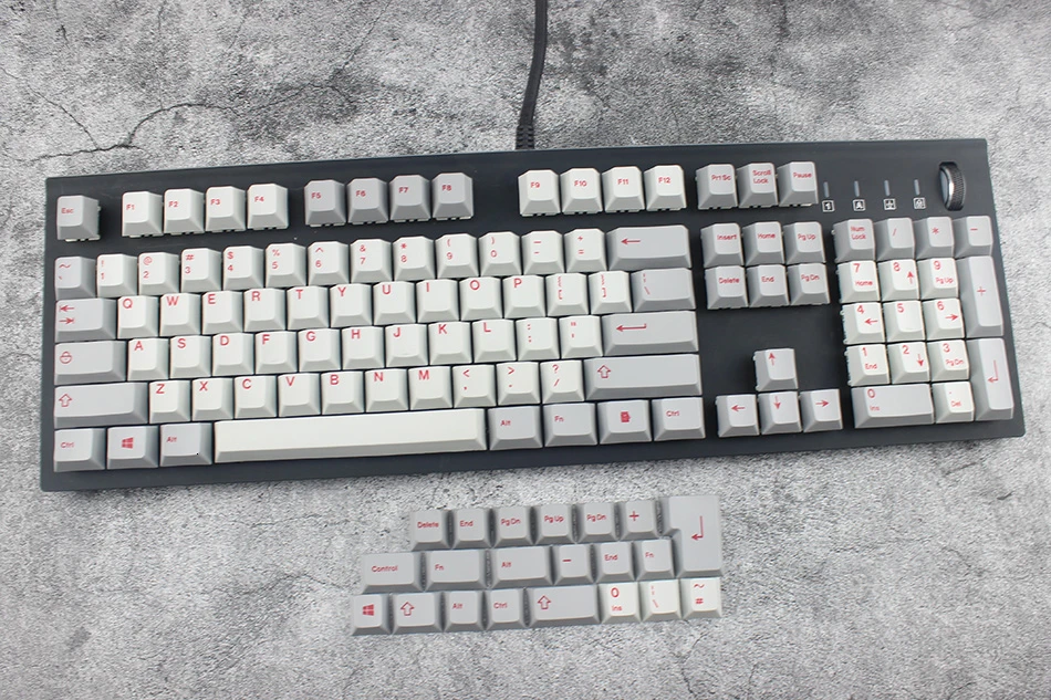 Красный шрифт краситель Sub Keycaps набор толстый PBT пластик 139 Вишневый профиль механическая клавиатура Gh60 Xd60 Xd84 Cospad Rs96 Zz96 Fc660