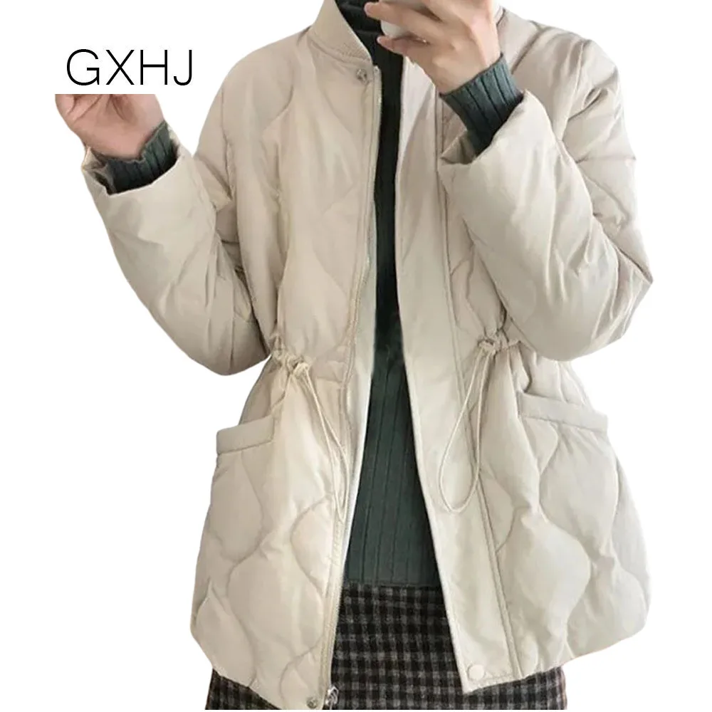 

Новинка 2021, женская зимняя куртка, теплые парки, Женское пальто, парка с хлопковой подкладкой, верхняя одежда, милая Женская куртка, Женская ...