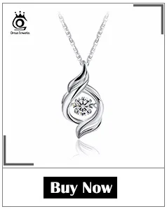 ORSA JEWELS Настоящее серебро 925 пробы женское ожерелье-цепь женское ожерелье простое модное ювелирное вспомогательное оборудование SC19