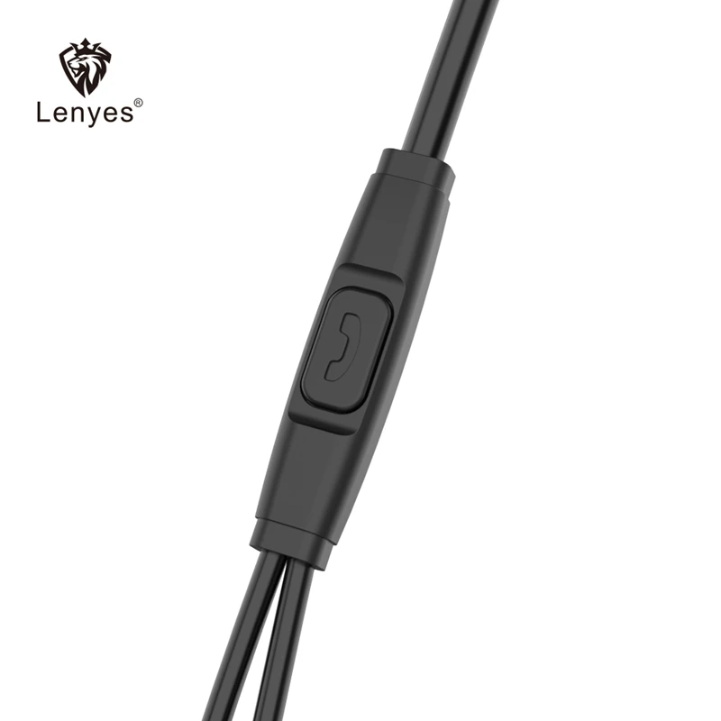 Наушники Lenyes Тип C для Samsung Huawei P10 P20 Mate 10 20 Pro Xiaomi 3 5 мм спортивные наушники вкладыши