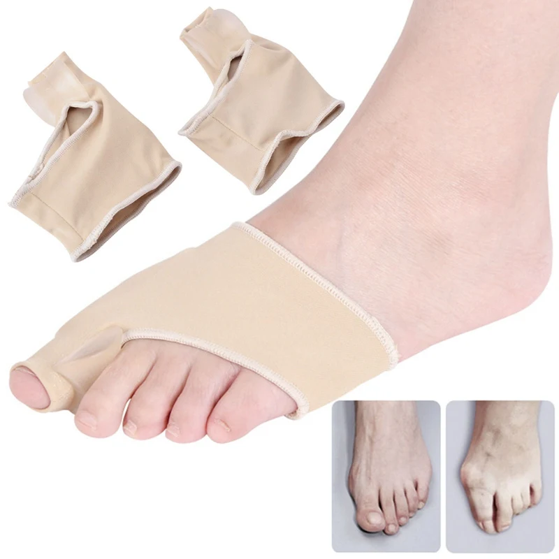 

1 Pair Hallux Valgus Braces Big Toe Orthopedic Correction Socks Toes Separator Feet Care Pain Protect Relieve Bone Thumb Sleeve