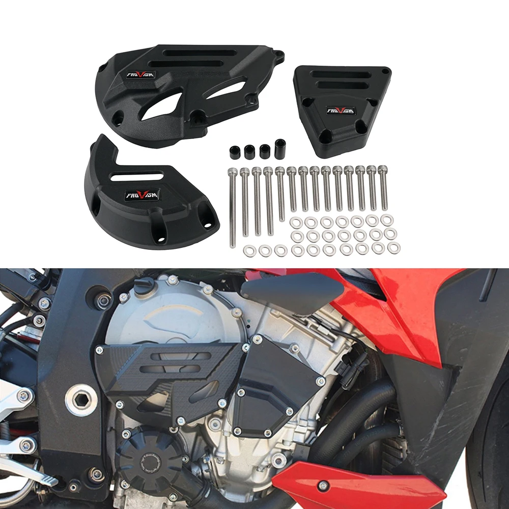 Чехол для мотоциклетного двигателя защитные аксессуары BMW S1000RR S1000R S 1000RR 1000R 2010 2017