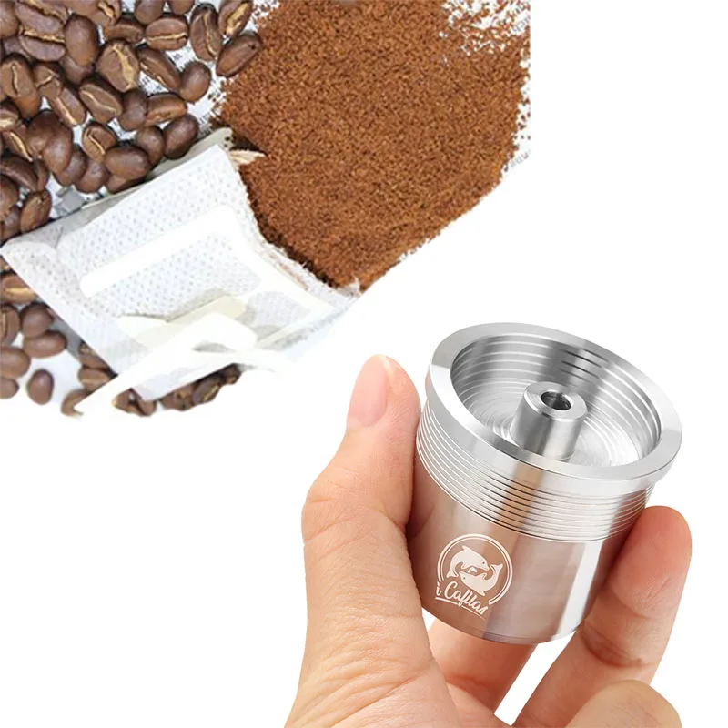 Многоразовый инструмент для наполнения кофе из нержавеющей стали совместимый с