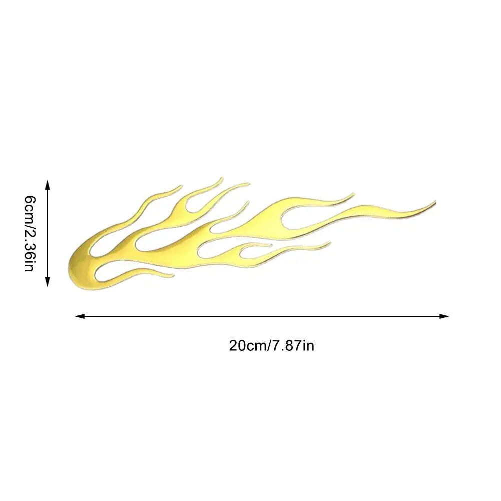 

10PCS Universal Car Styling Flame Fire Decals Car Sticker Waterproof Auto Motorcycle Sticker Decoration Creative Car Decor