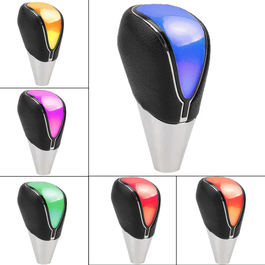 Сменный светодиодный ручной рычаг переключения передач posbay универсальная ручка