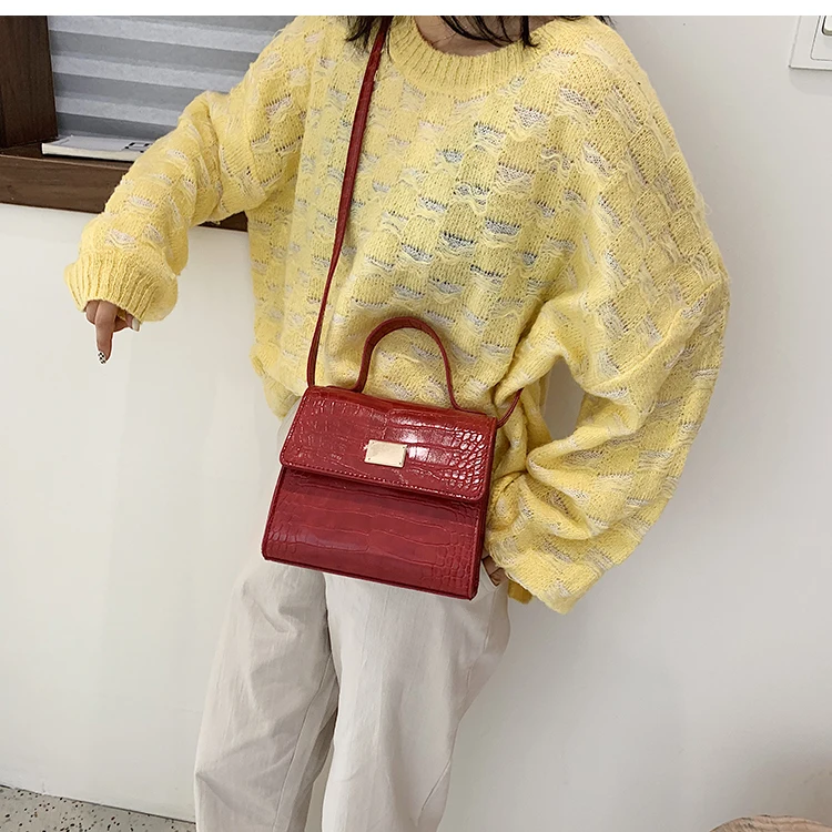 BXX Sac/ модные осенне-зимние роскошные женские сумки дизайнерские винтажные каменные узоры небольшой квадратный пакет сумка ZE687