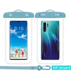 Прозрачный водонепроницаемый чехол для телефона IPX8, Универсальный Водонепроницаемый Чехол для телефона с сенсорным экраном, чехол для дайвинга и дайвинга