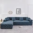 Эластичные чехлы для диванов L-образной формы для гостиной, нужно купить 2 шт., чехлы для диванов для секционного мебели, натяжные чехлы для диванов