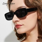 Longkeader, Модные Винтажные Солнцезащитные очки для женщин, фирменный дизайн, Ретро стиль, прямоугольные солнцезащитные очки, UV400 линзы, очки lentes de sol mujer