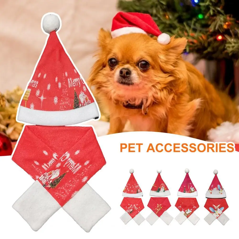 

Skin Friendly Casual Cute Pet Cone Hat Scarf Lightweight Pet Hat Scarf Attractive Pet Supplies