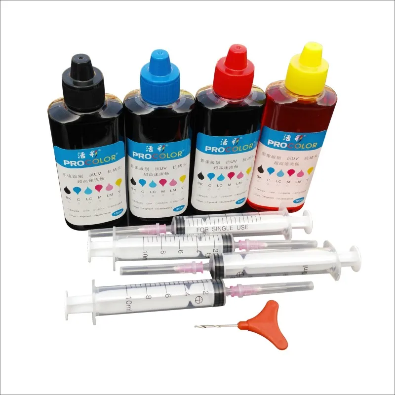 

PG-260 PG260 PG 260 XL CL-261 CL261 CL 261 CISS Dye ink refill kit for Canon PIXMA TS 5320 TS5320 inkjet cartridge Printer