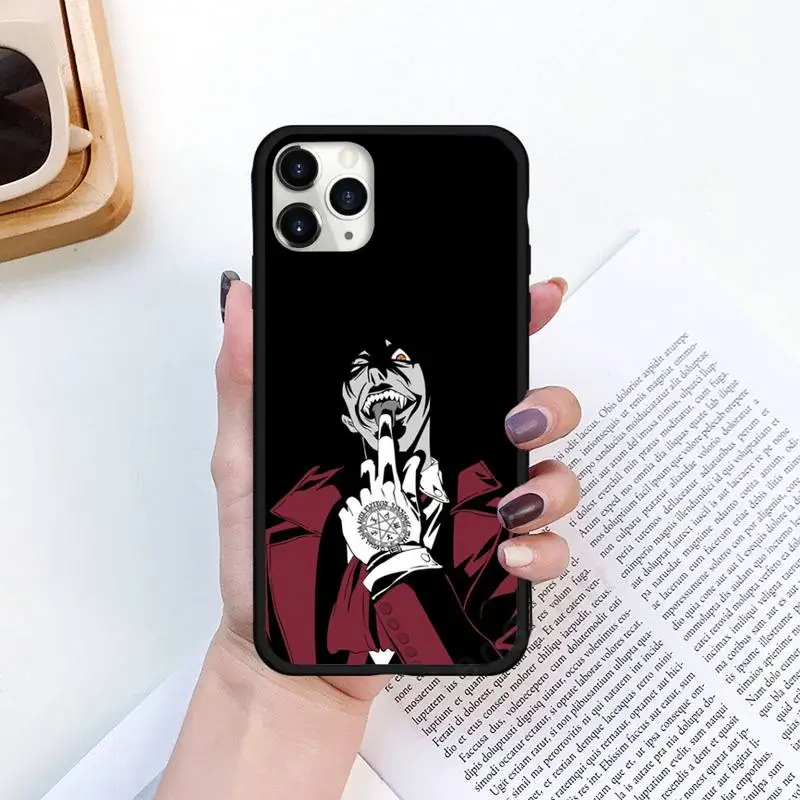 

Fullmetal Alchemist FMA Brotherhood Phone Case for iPhone 11 12 pro XS MAX 8 7 6 6S Plus X 5S SE 2020 XR Luxury brand shell