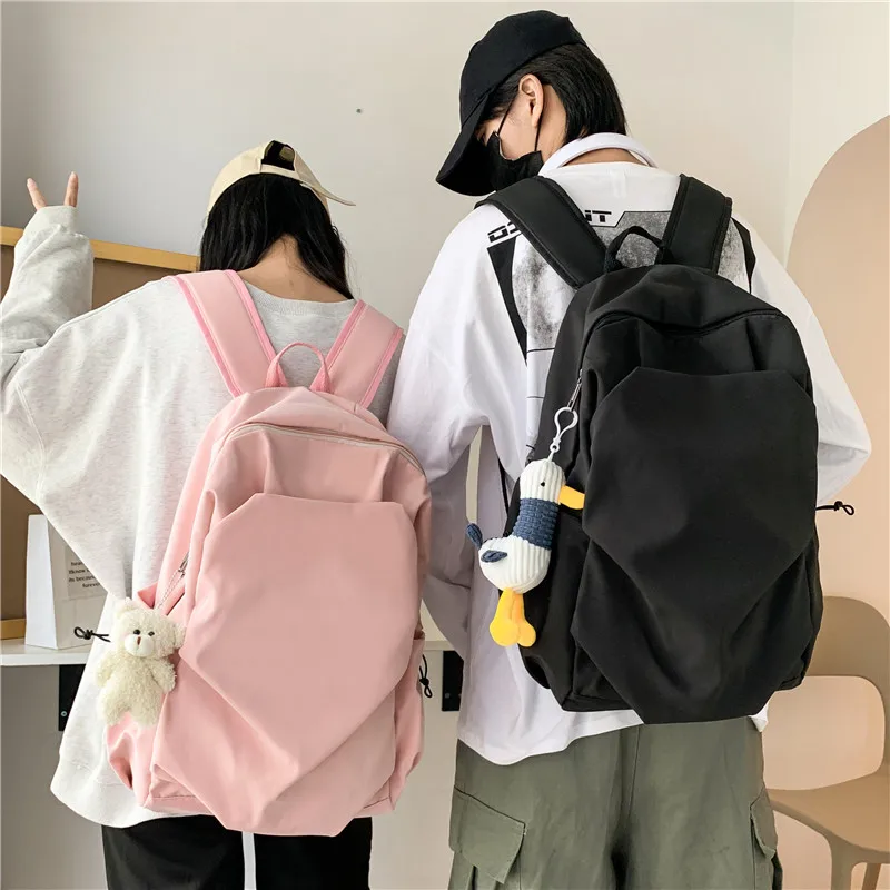 

HSYK Leisure shoulder bag male Chao cool Korean version of the large capacity short-proof high school college student bag