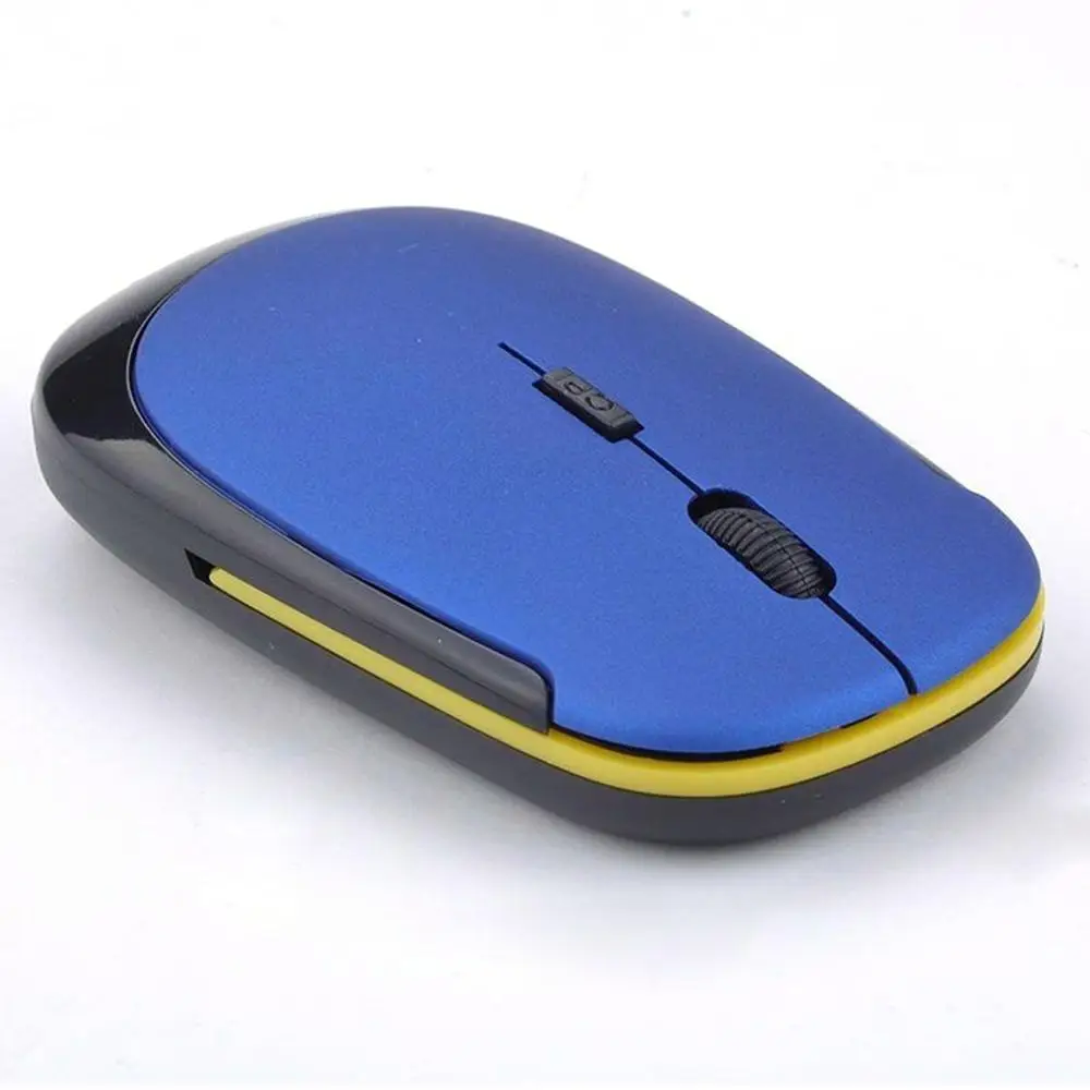 Ультратонкая портативная мини-мышь 2 4 ГГц беспроводная мышь + USB-приемник 1600DPI 10 м