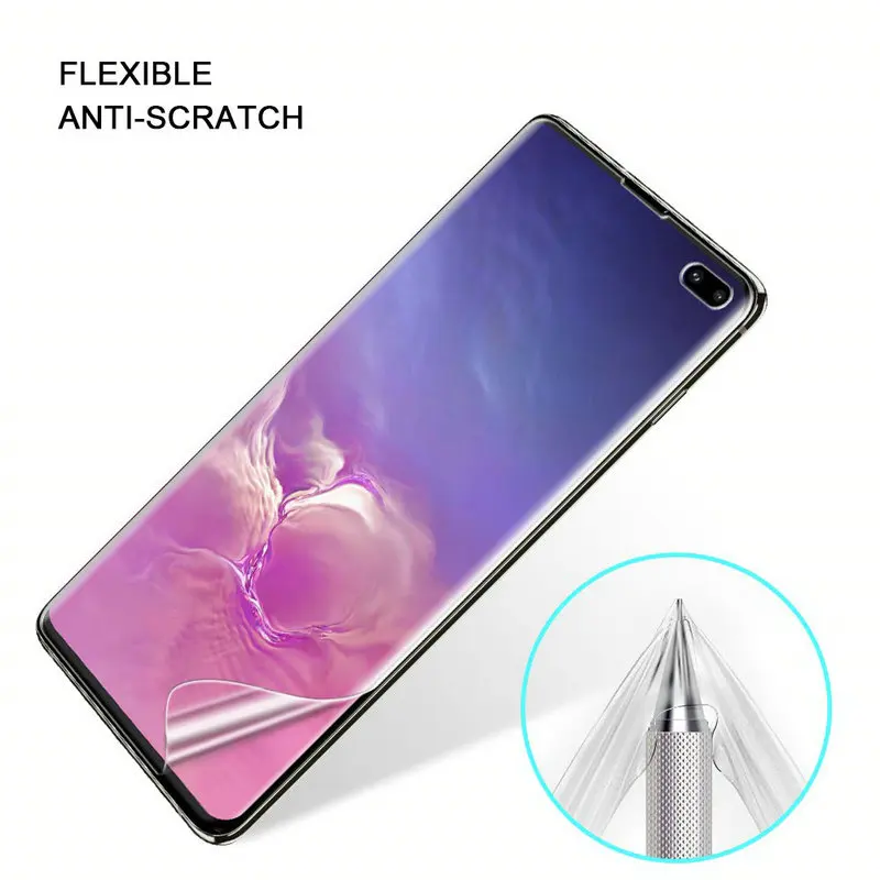 3D полное покрытие Гибкая ТПУ пленка для samsung Note 10 Plus защита экрана samsung Galaxy S10 HD Прозрачная для samsung Note 10 10