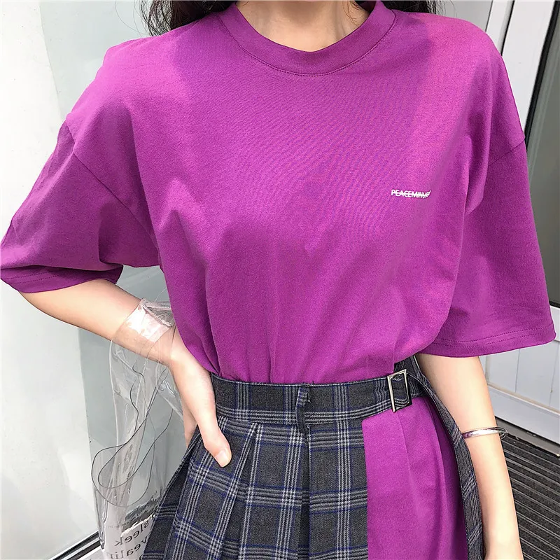 T-shirt Summer Casual New High Elasticity Women Print Embroidery Letter O-neck Short Sleeve T-shirts Female Two Piece suit C52 s |