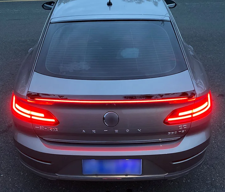 Спойлер для губ Volkswagen Passat CC заднее крыло багажника мобильный светодиодный