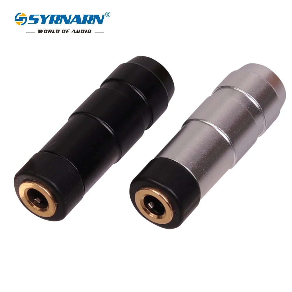 3 5 мм позолоченный женский аудиоразъем для наушников контактный металлический