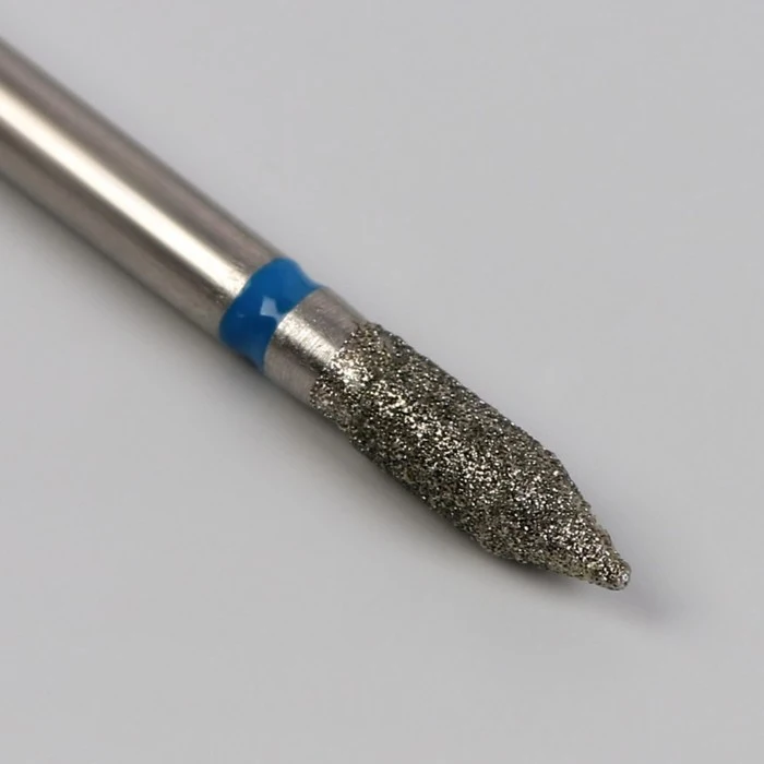 Фреза алмазная для маникюра Цилиндр заострённый средняя зернистость 1 8 × 6 мм |