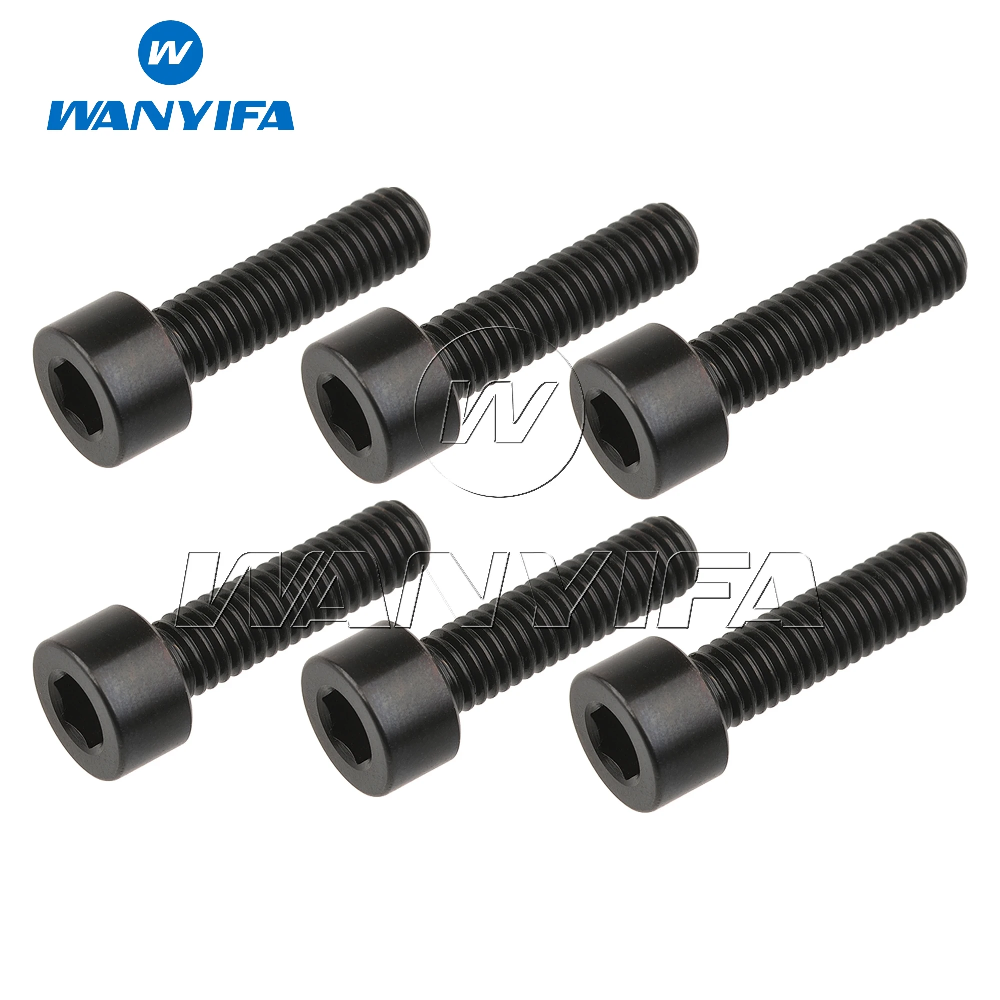 Вanyifa титановый Ti Болт M5X18 мм винты с шестигранной головкой для велосипедного