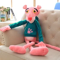 55 130cm high quality giant baby toys plaything cute naughty pink panther plush stuffed doll toy home decor girl kawaii gift