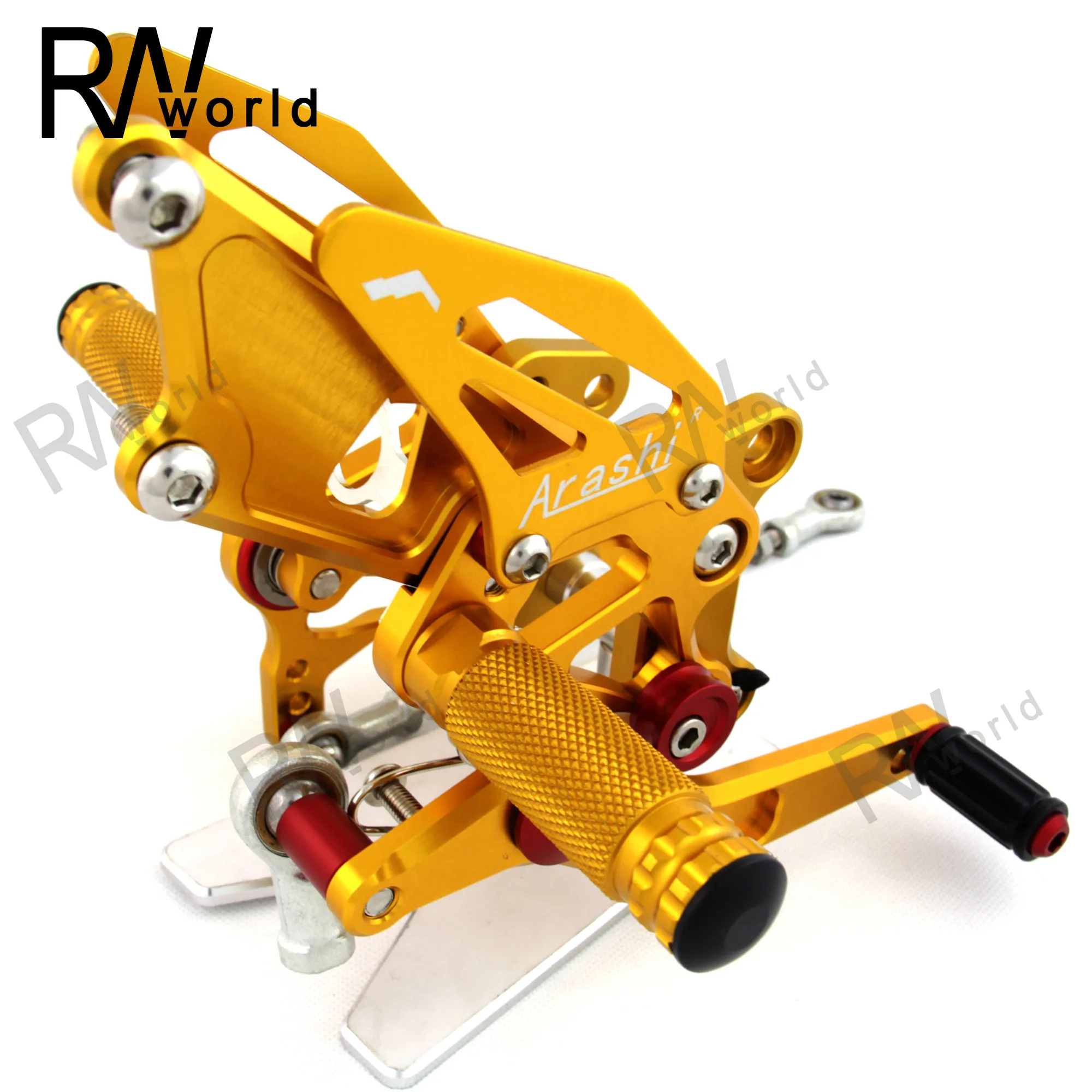 Для KAWASAKI Ninja 250R EX 250J Регулировка подножки для мотоцикла CNC задняя подножка EX250J SE 2008
