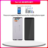 original display for lg g6 h870 h871 touch screen digitizer assembly for lg g6 h870 h871 lcd replacement with free tools