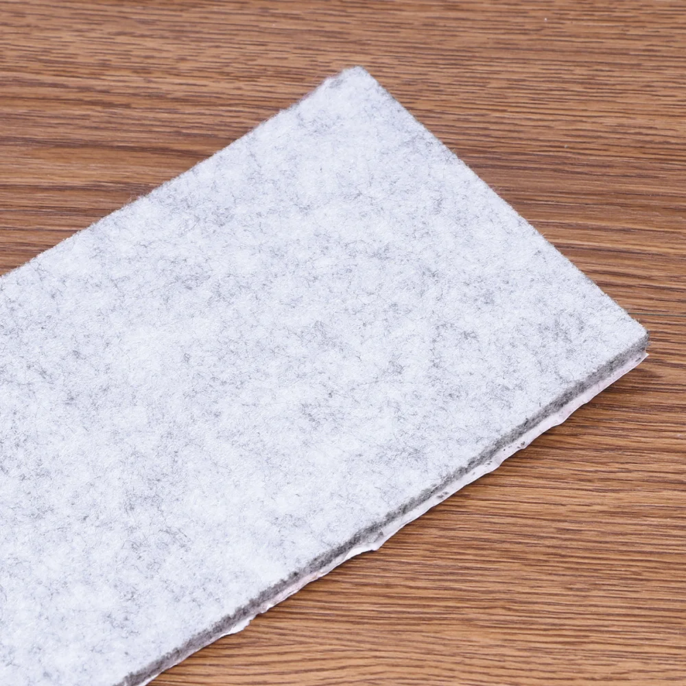 

Rectangle Felt Pads Non-slip Felt Sheets Cut Furniture Felt Pads Best for Furniture Feet Hardwood Floors Protection (Light Grey)