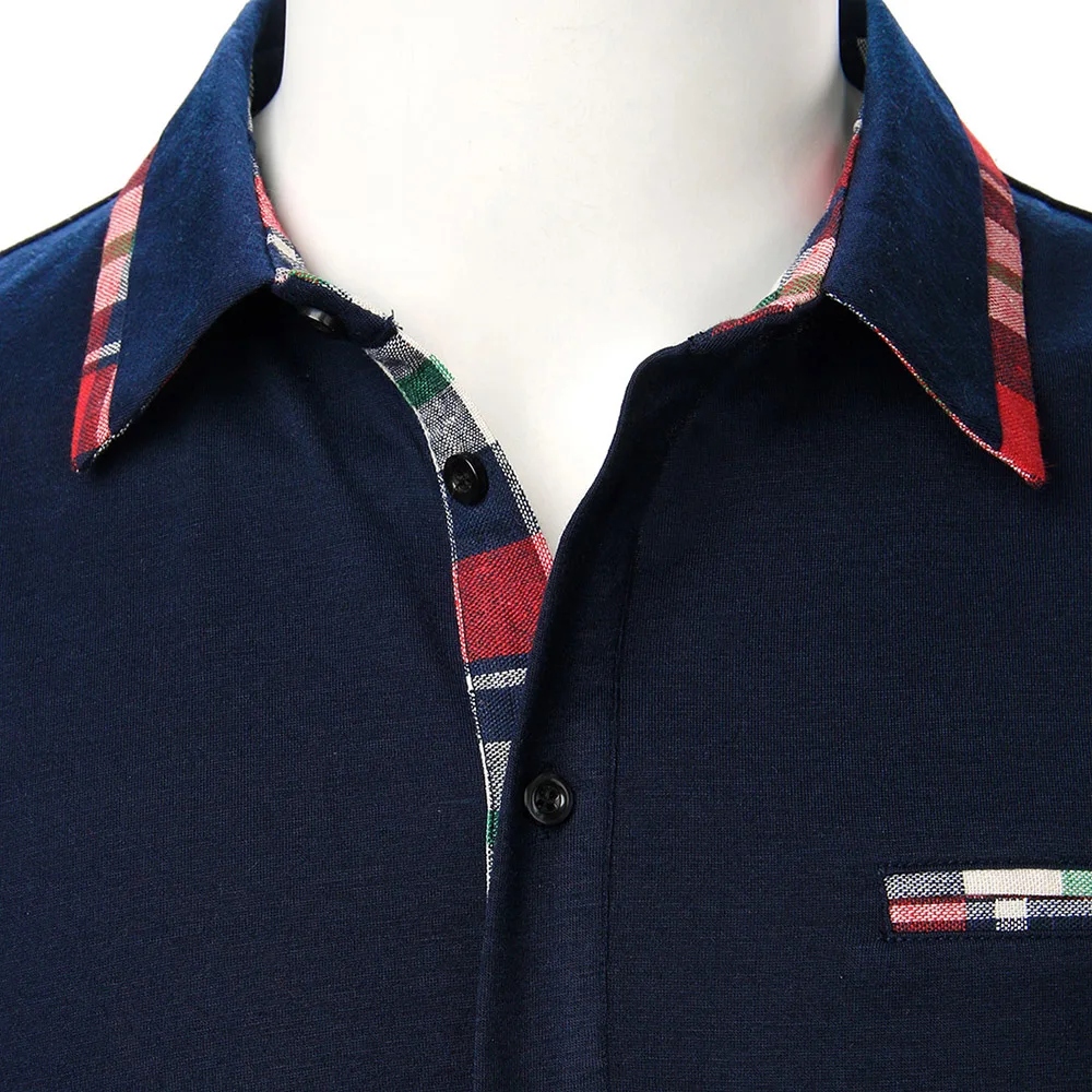 

Summer Fashion Casual Men's Polo Shirt Fashion Classic New Casual Top Short Sleeve Official Collar Men's Slim M