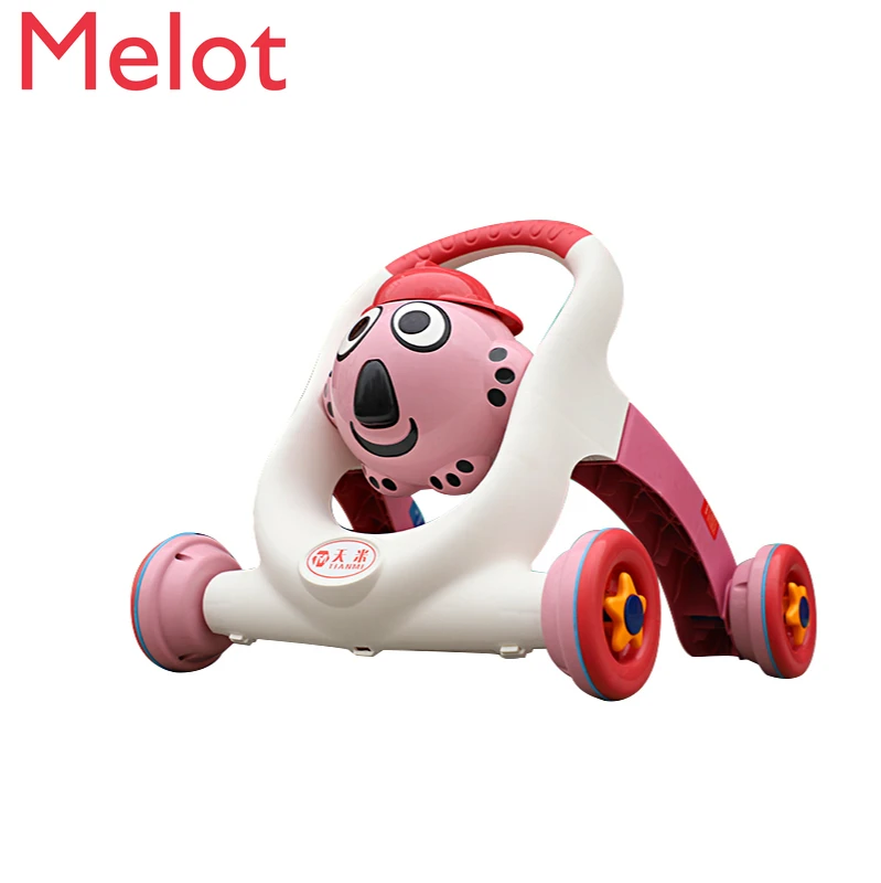 

Детский ходунок на колесиках с защитой от опрокидывания ног, детский ходунок для прогулок, для мальчиков и девочек 1 год