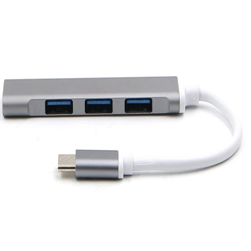 

USB C HUB 3.0 Type C 4 Port Multi Splitter Adapter OTG for Xiaomi PC Computer Accessories