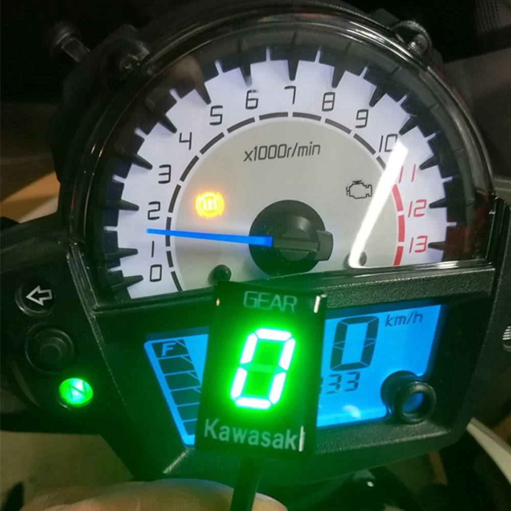 Мотоцикл Ecu прямое Крепление 1-6 скорость шестерни дисплей индикатор для Kawasaki ER6N Ninja 650 Ninja 300 Z750 Z900 Z800 Zx6R Vulcan S