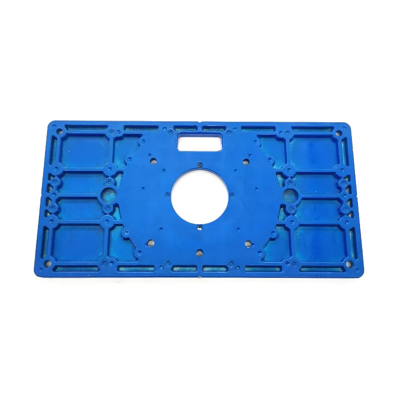 

Trimming Machine Flip Plate Aluminum Router Table Plate Multifunctional Aluminum Alloy Router Table for Woodworking Benches