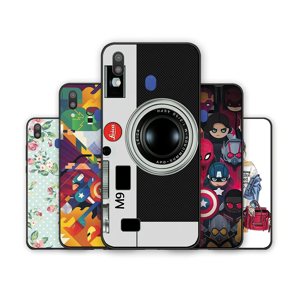 Силиконовый чехол для телефона из ТПУ с изображением Мстителей Marvel samsung M10 M20 Mom baby