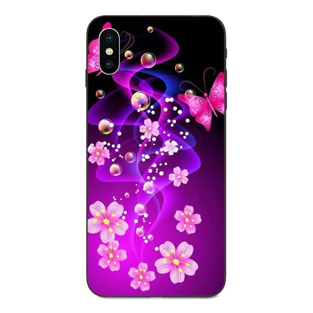 Мягкие локоны и цветы бабочки для Huawei nova 2 2S 3i 4 4e 5i Y3 Y5 II Y6 Y7 Y9 Lite Plus Prime Pro 2017 2018 2019 |