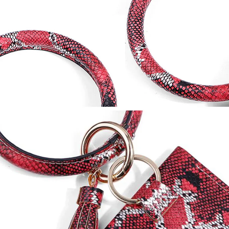 XMESSUN 2021 Новый Python наручные брелок портмоне модная дамская змеиная браслет кулон