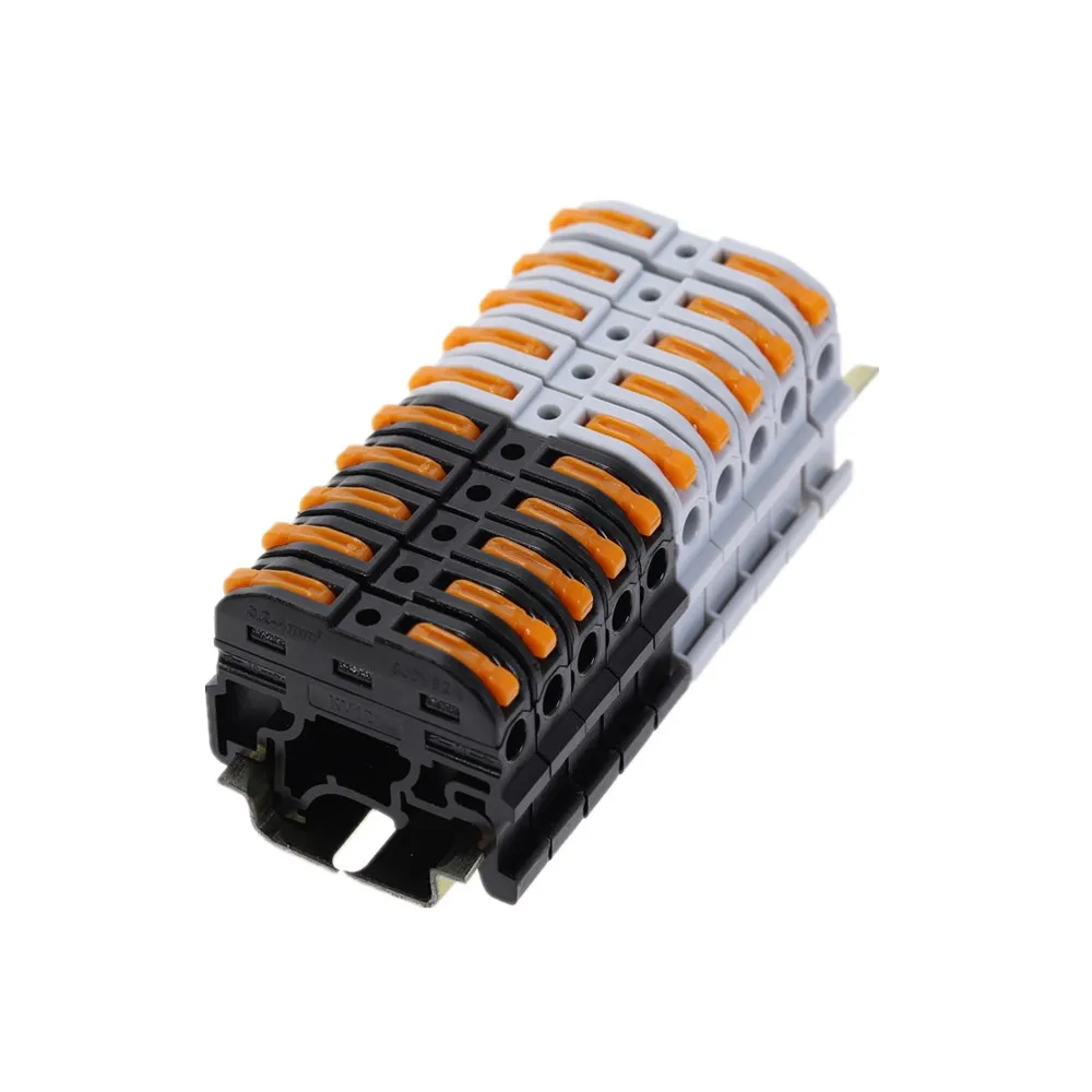 5/10 шт. PCT 211 терминал Din Rail Тип быстрое подключение Пресс Сращивание проводов