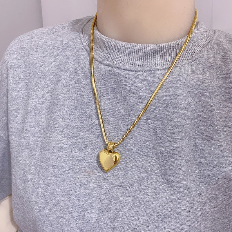 Ожерелье из нержавеющей стали не выцветает изношенное с обеих сторон яркое