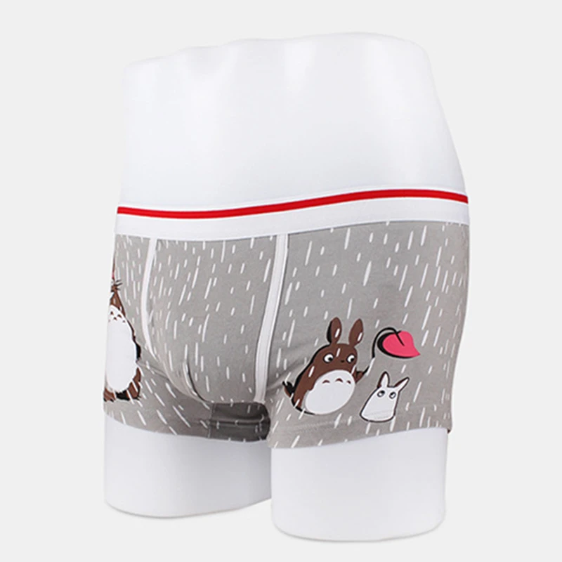Трусы-боксеры Tonari no Totoro мужские хлопковые дышащие забавные для косплея аниме