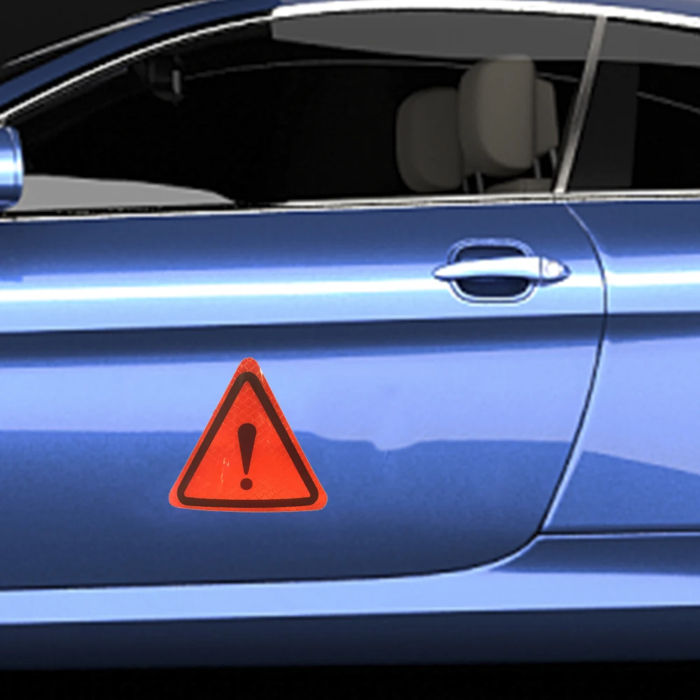 

Car Reflective Stickers Decals Night Warning Waterproof Outdoor Auto Motorcycle Bike Accessories Decoration Personalise 1Pc