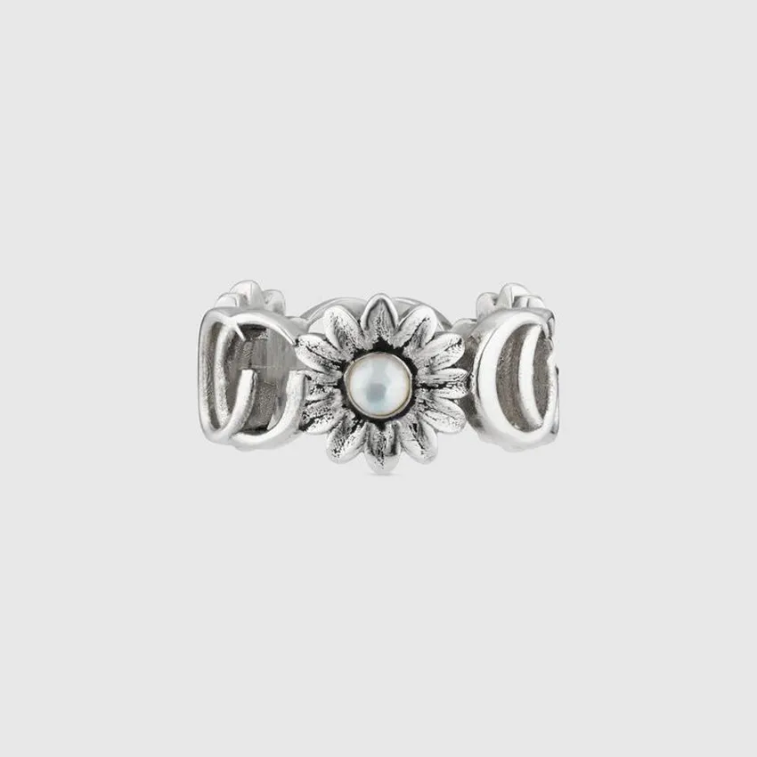 

925 sterling silver ring restoring ancient ways is popular women's letters