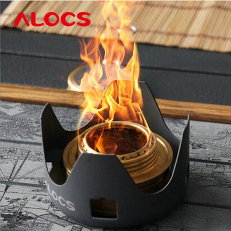Уличная спиртовая горелка Alocs жидкость для кемпинга твердые спиртовые плиты CS