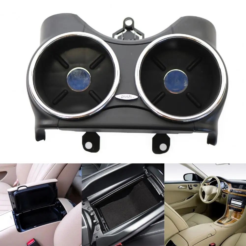 

Multifunctional Compact Dual Hole Modification Drink Cup Stand 2196800414 for Mercedes-Benz CLS-W219