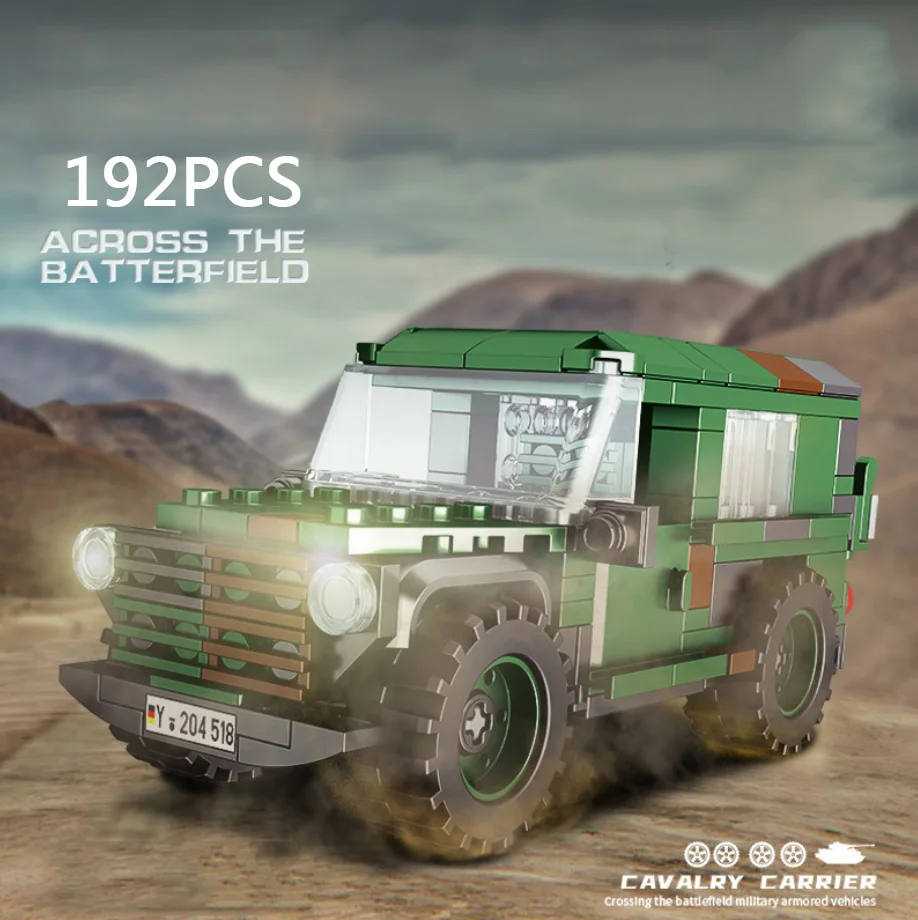 Современные Военные джипы LKW gl leicht Wolf промежуточная Быстрая атака блоки