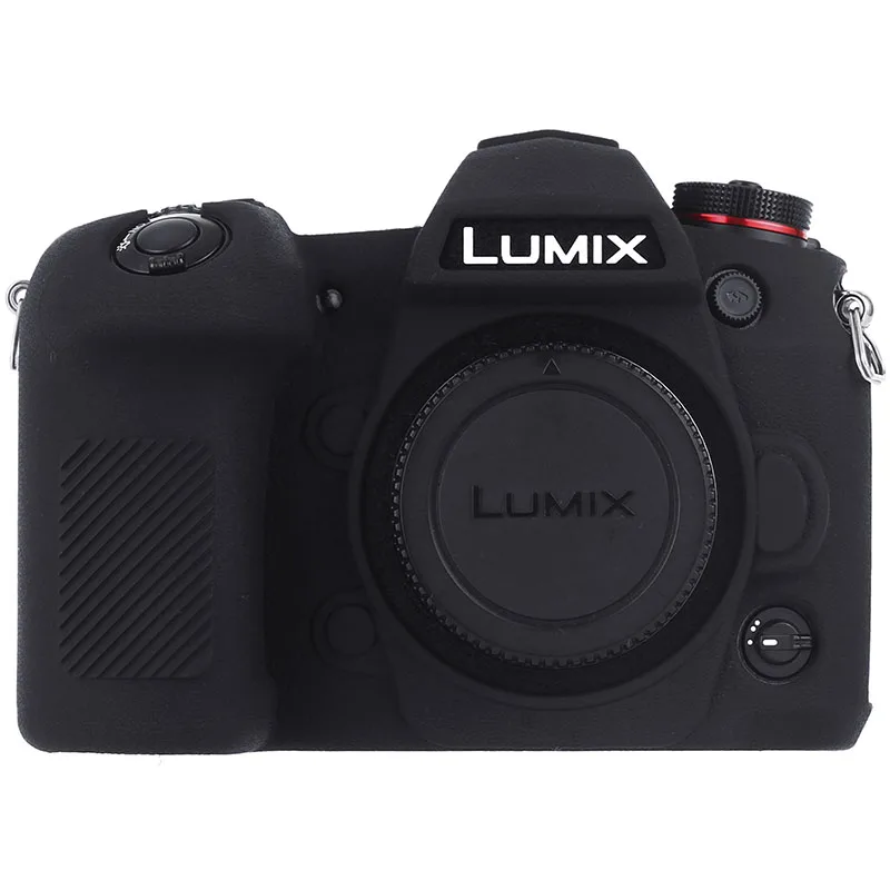 Силиконовый чехол для камеры LUMIX G9 Pro для Panasonic LUMIX G9 с текстурой личи, силиконовый защитный чехол для камеры